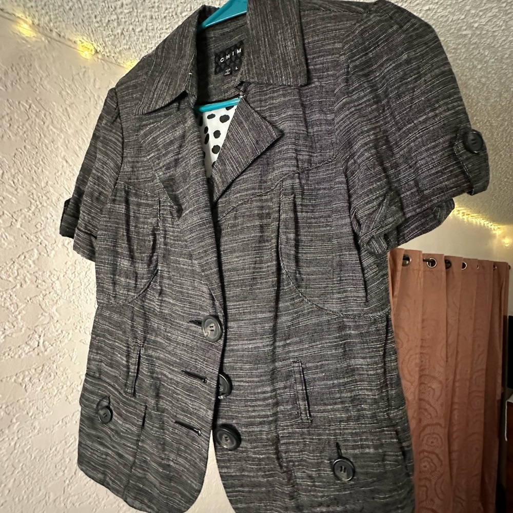 Short Sleeved Blazer